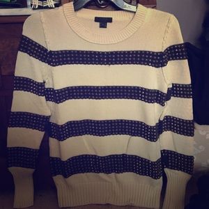 Jcrew collection grommet sweater EUC-small